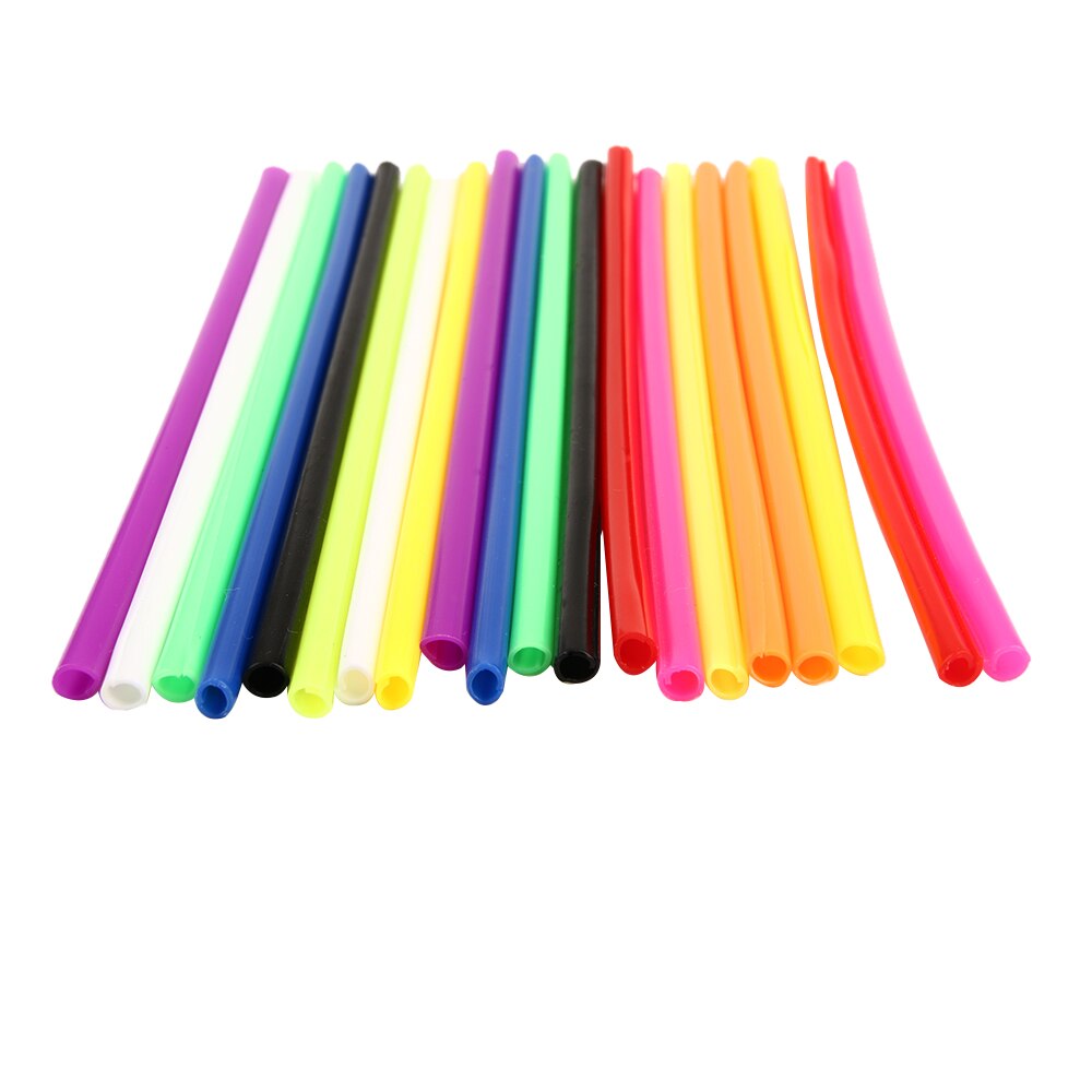 Cache coloré tendance pour rayon de roue de moto,tube de couverture pour jante de vélo, kit de protection d&#39;enjoliveur de motocross, équipement de cyclisme, matériel pour cycliste, 36 pièces/paquet,