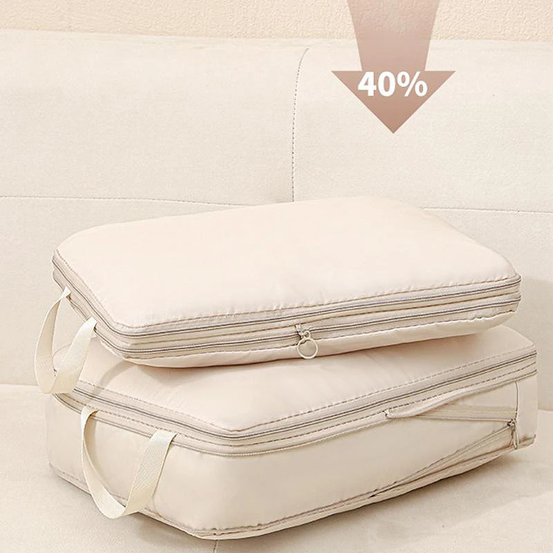 4 stks/set Reizen Compressie Tas Bagage Organisator Reisetui Verpakking Cubes voor Reistas Organisator Reizen Opbergtas
