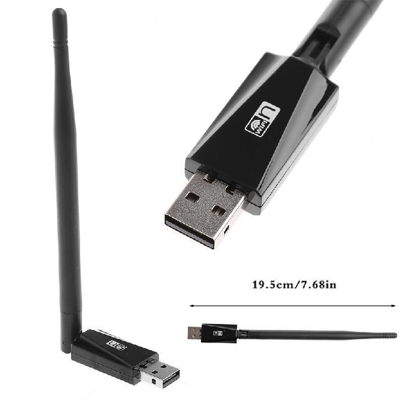150Mbps 802.11n/g/b USB Network LAN Card WiFi Wireless Adapter With 5dBi Antenna
