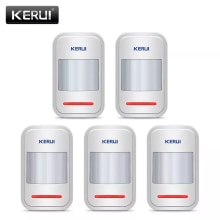 KERUI Wireless Infrared PIR Sensor Built-in Antenna 433MHz PIR Motion Sensor Detector For GSM PSTN Home Alarm System