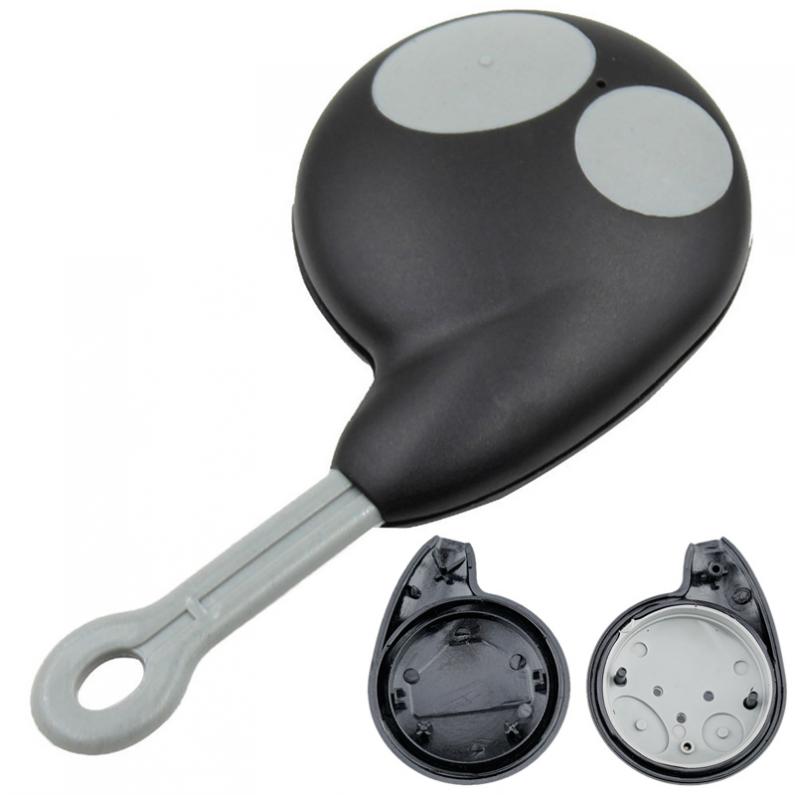 Carcasa de plástico duradero para llave de coche, 2 botones de repuesto para Toyota / Cobra Alarm 7777 / 1046 / 3193 / 7928/8188, 1 unidad