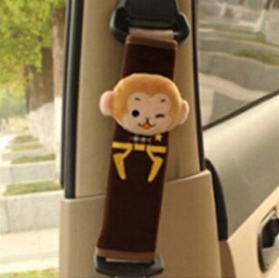Børnebeskyttelsesseler airbag bilstøtte airbag sikkerhedsseler børnebil sikkerhedsseler skulderpude sød: Abe