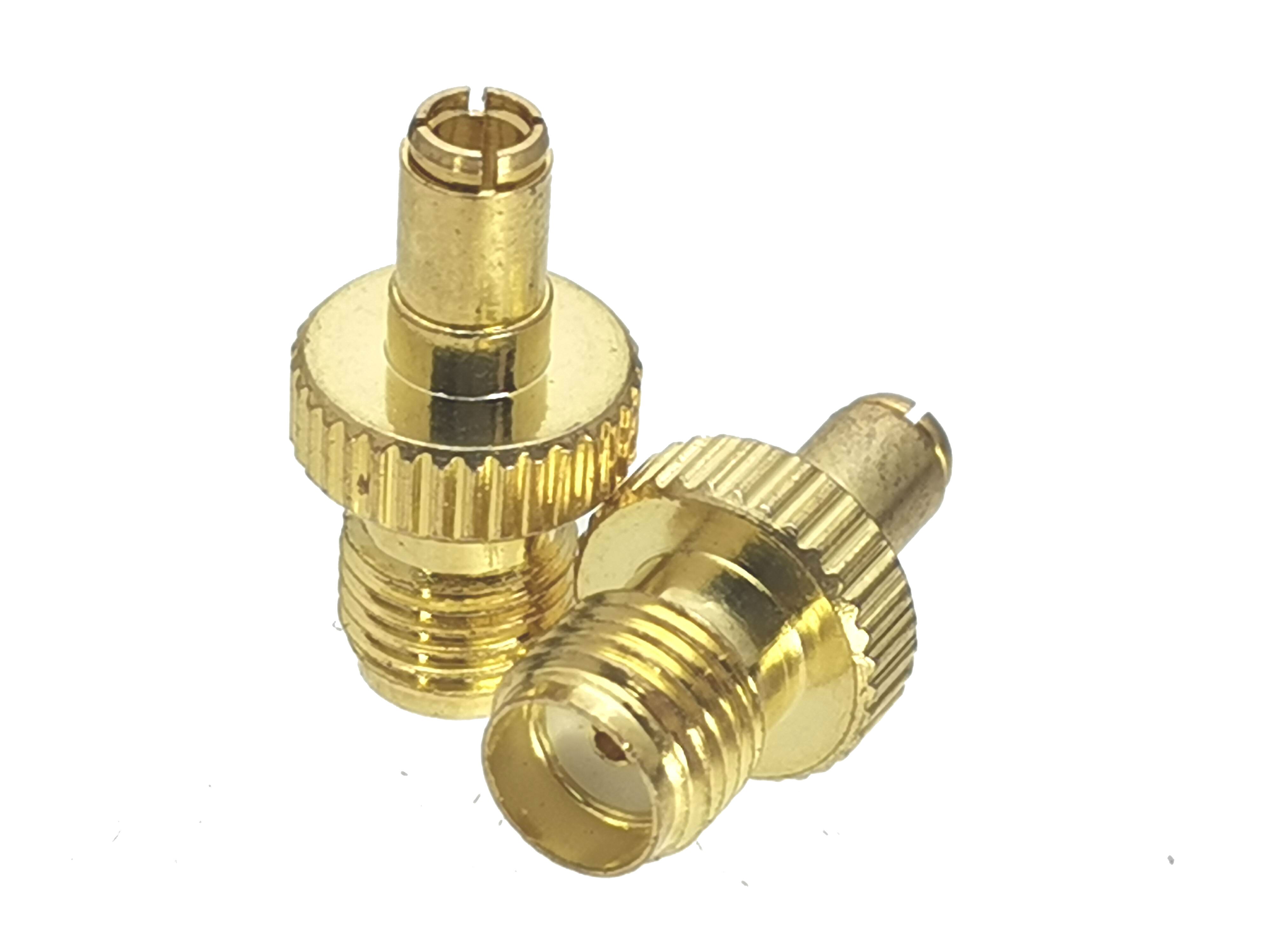1Pcs SMA to SMB / MCX / MMCX / SMC / CRC9 / TS9 / SMA / IPX U.fl Male plug &amp; Female jack RF Coaxial Adapter connector Converter: Type 16-1pcs