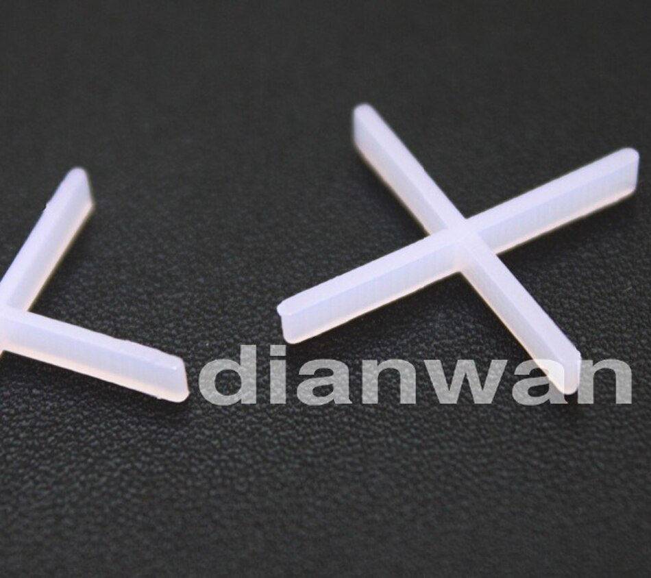 Sprzedaż hurtowa 1mm płytki dystansowe płytka ceramiczna dystansowe rozstaw podłogi i płytki ścienne 1000 sztuk