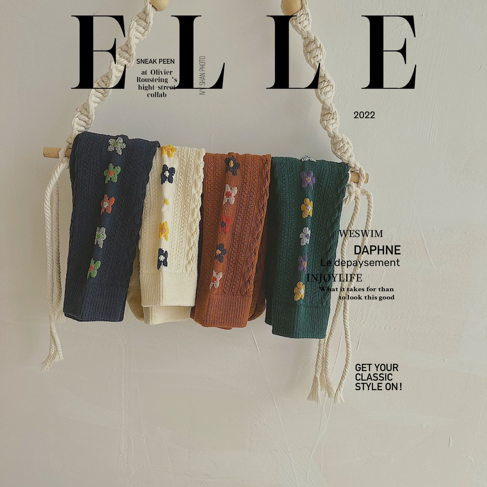 2Pairs Pack Voorjaar Kinderen Sokken Drie-Dimensionale Twist Bloemen Jongens En Meisjes In De Buis Sokken kinderen Stapel Sokken