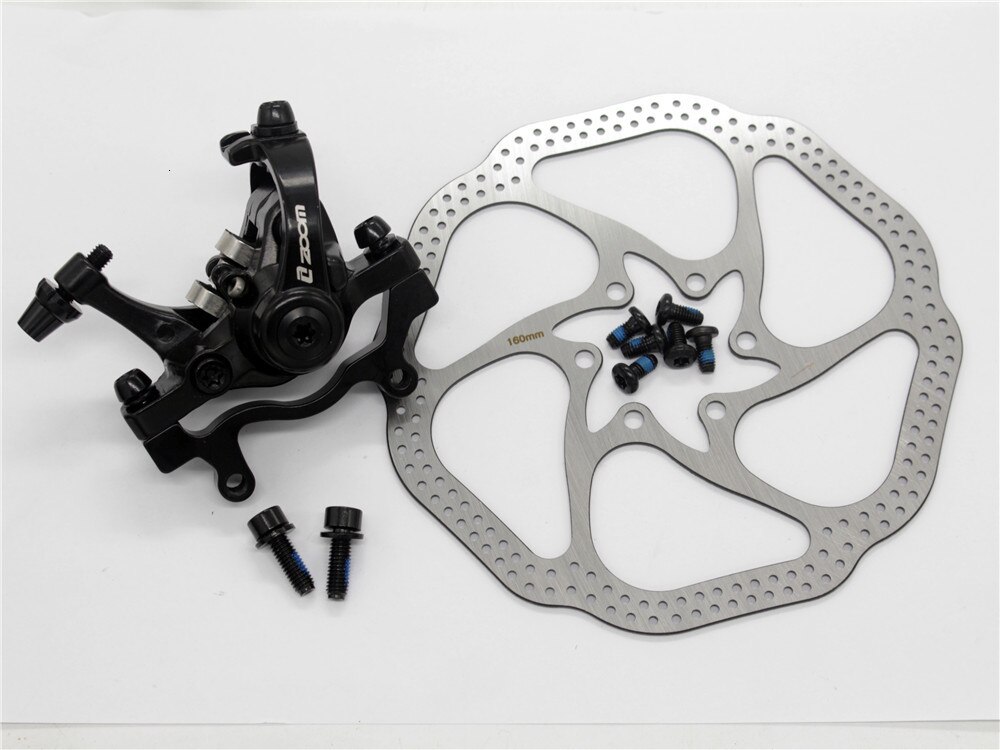 Zoom DB-680 HB680 Fiets Remmen Remklauw met rem remmen MTB Fiets onderdelen twee-weg hydro-elektrische rem: Rear and HS1