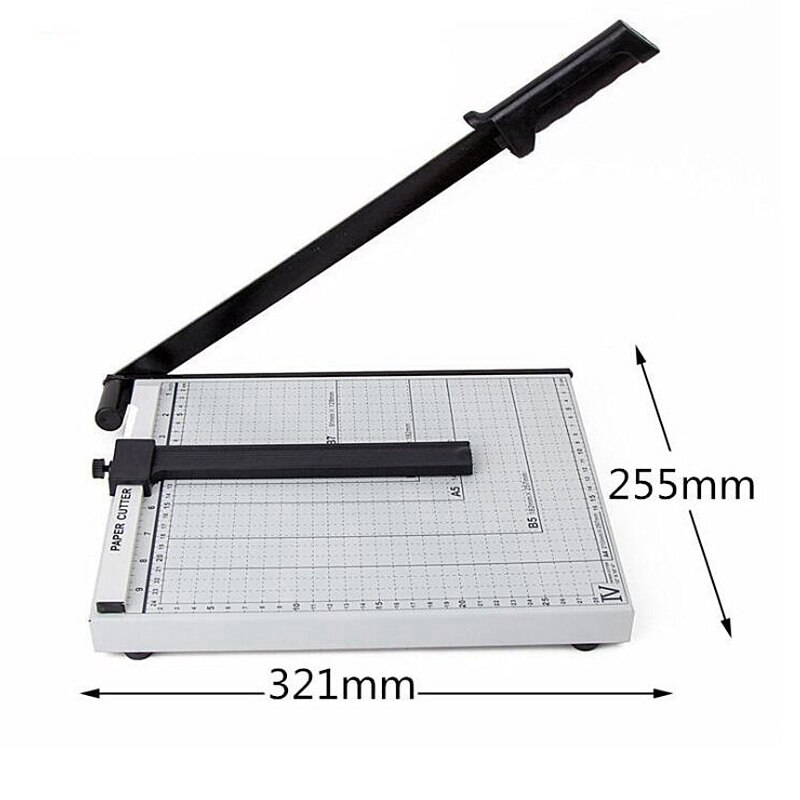 A4 Paper Trimmer Guillotine Adjustable Guide Plate Paper Cutter Paper Trimmer Perfect for Cutting Paper Photos & Labels