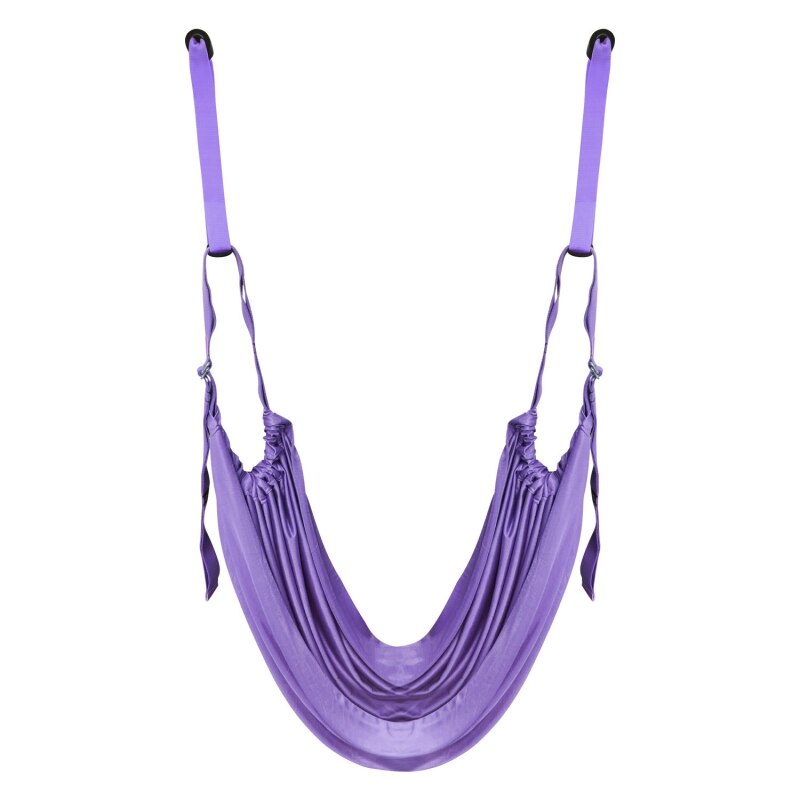 Aerial Yoga Rope Open Hip Stretch Yoga With Inverted Rope Pull Stretch Belt Splits Lower Waist Trainer: Z