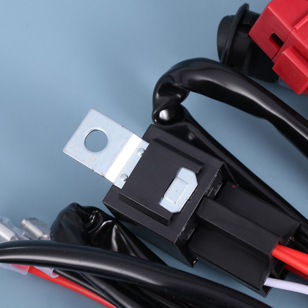 12V/40A Waterproof Rocker Switch Fog Lamp Line Group LED Work Light Switch Wiring Harness