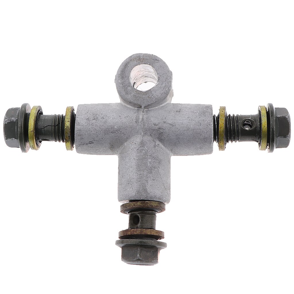 Motorcycle Brake House Line Tee Connector For Drift/Hydraulic Hand Brake,3 WAY 10mm Tee Connector Piece Brake Clutch Pipe
