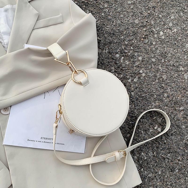 Vrouwen Mini Tas Herfst Winter Mode Ronde Vorm Vrouwen Hand Schoudertas Crossbody Tas Voor Vrouwen Bolsas de Mujer