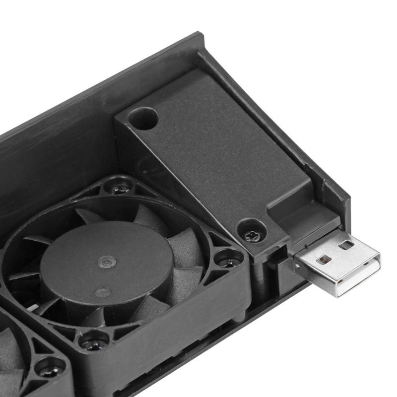 Dual Usb Hub 4 Cooling Fans Station Voor Playstation PS3 (40G/80G) game Consoles