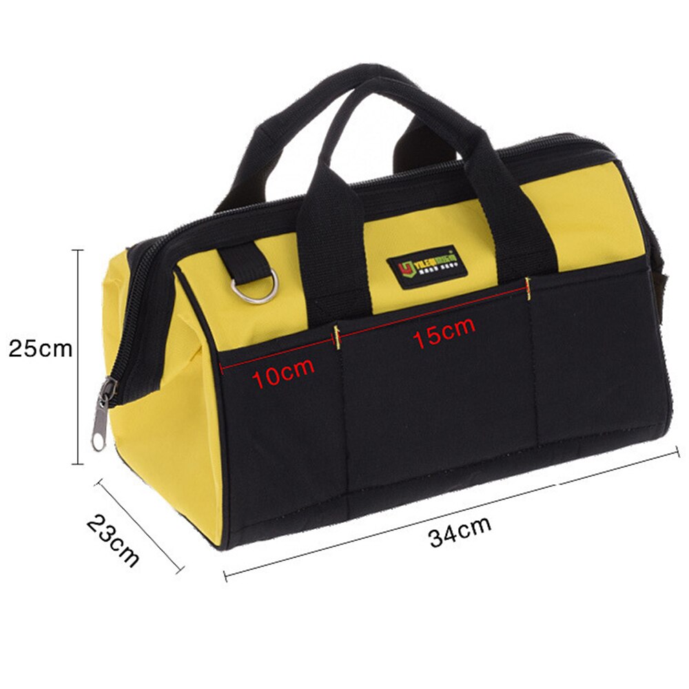 Multi-purpose Tool Bag Thick Oxford Cloth Shoulder Bag High Capacity Portable Tool Kit Electrician Bag
