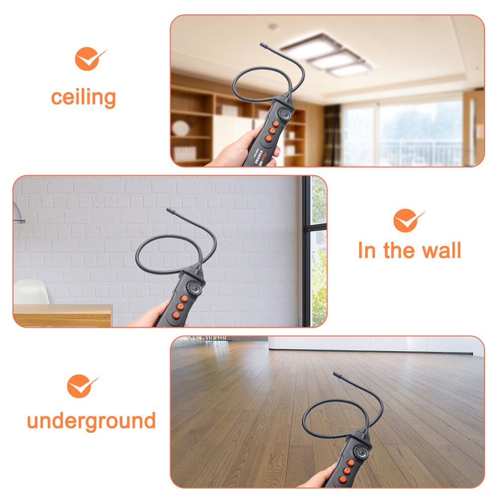 PM6819A Universal Cable Tracker Handheld ABS Multifunctional Dual Mode Anti Interference Electric Line Wire Finder