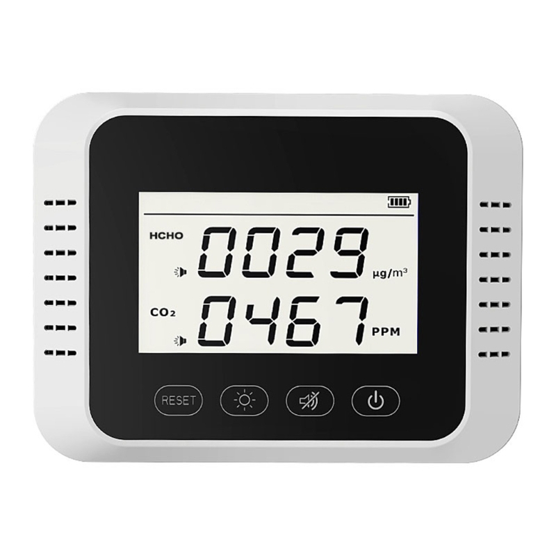 Wall Mount Carbon Dioxide Air Monitor Multipurpose Portable CO2 Meter Tester Air Analyzer Home Improvement Tools
