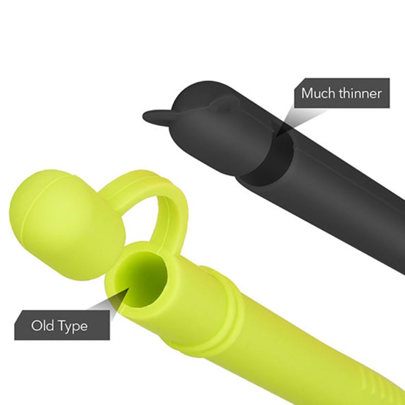 Schattige kattenoor anti-scroll siliconen beschermhoes dop houder penpunt beschermhoes skin voor tablets potlood