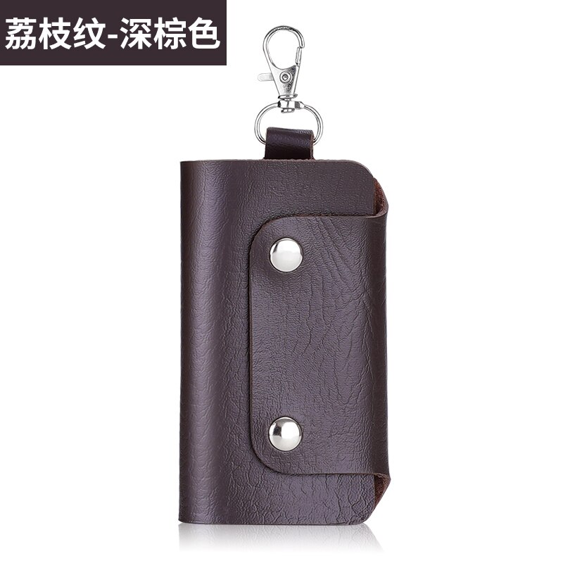 16 kleuren leren sleutelhouders huishoudster houders auto sleutelhanger sleutelhanger autosleutelhoes unisex eenvoudige sleuteltas opbergtas: 05