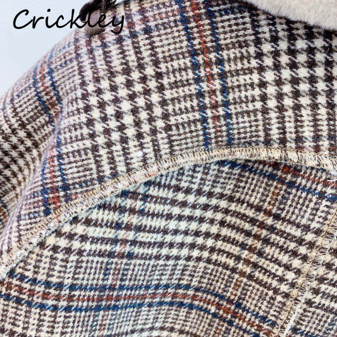 freundlicher Mantel Plaid aufbringen Woll Mantel für Jungen Mädchen Winter Warme Plüsch Faux Pelz freundlicher Jacke Kleinkind Kurzen Mantel