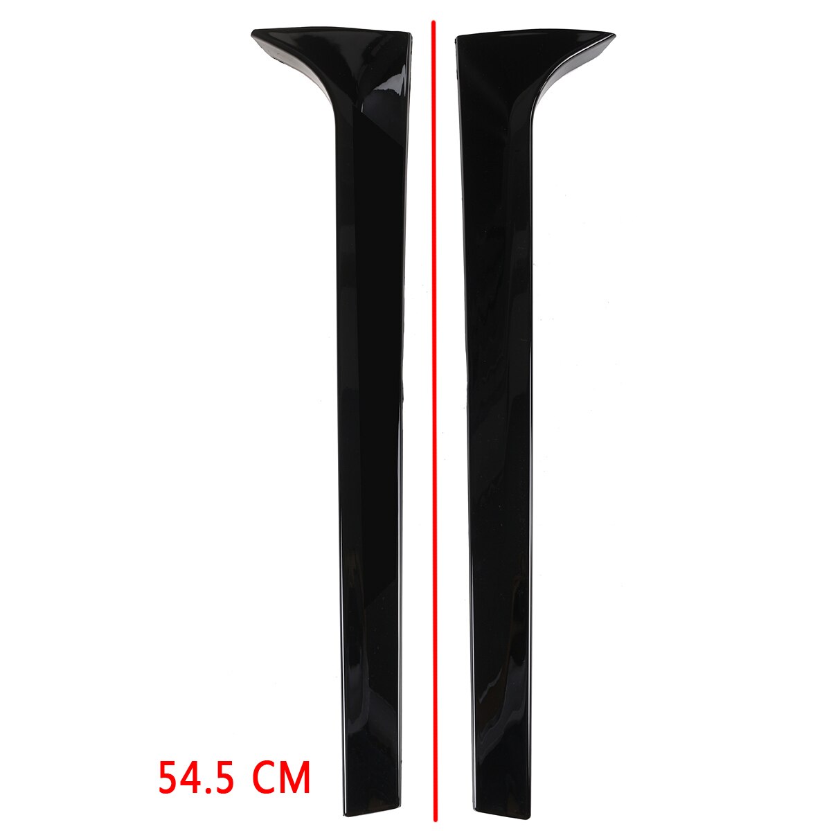 Alerón lateral para ventana trasera, color negro brillante, Canard Canards Splitter para Skoda Octavia Estate, , , , , estilismo para coche