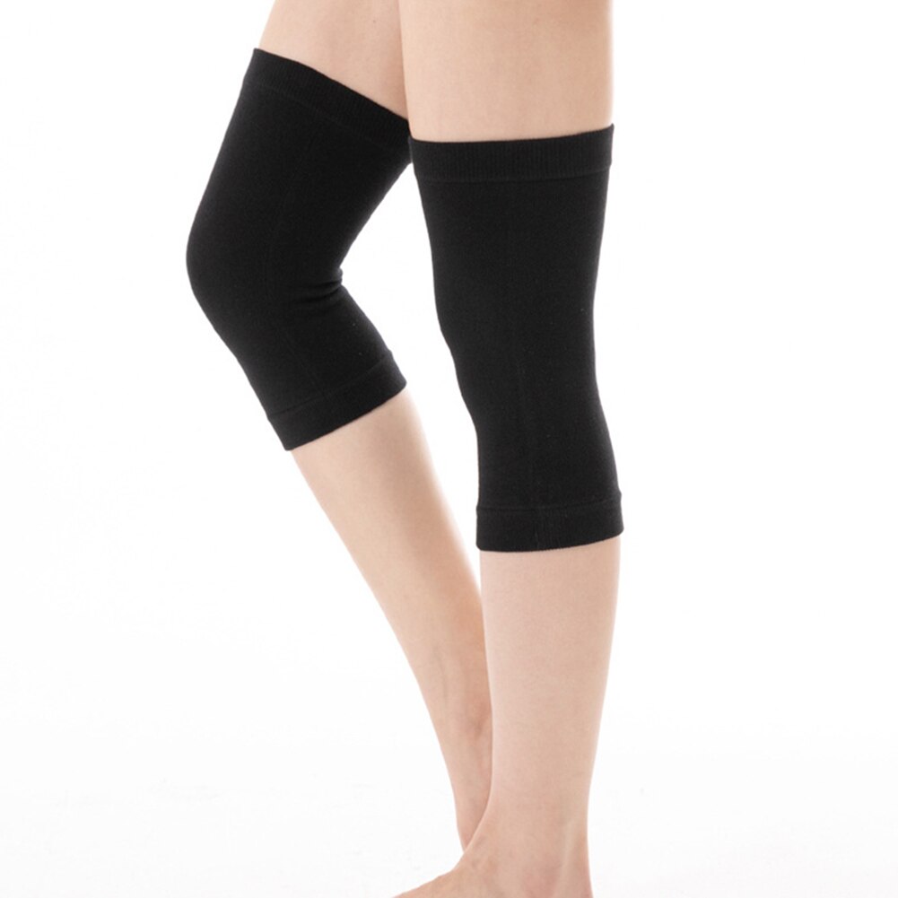 Ultra-thin Knee Pads Breathable Compression Elastic Keeping Warm Leg Sleeve Knee Support Brace sy998: black