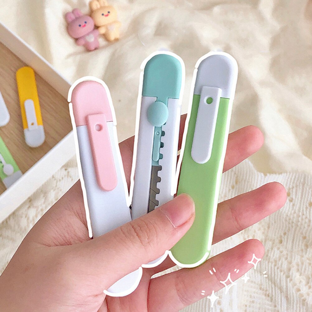 5Pcs Portable Mini Cutters Multi-function Paper Cutters Convenient Craft Cutters Paper Supply