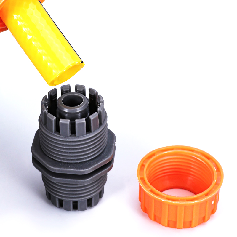 Adaptateur rapide pour tuyau d'arrosage, 1/2 "3/4" 1 ", 12mm 19mm 25mm, réparation de connecteur en plastique, connecteur de tuyau étendu, système d'irrigation