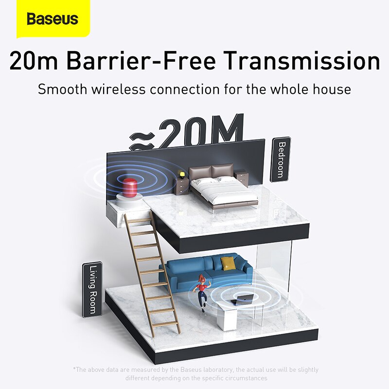 Baseus BA04 Adapter USB Bluetooth 5.1 5.0 muzyka odbiornik Audio nadajnik dla PC głośnik do laptopa bezprzewodowa mysz wtyczka Bluetooth