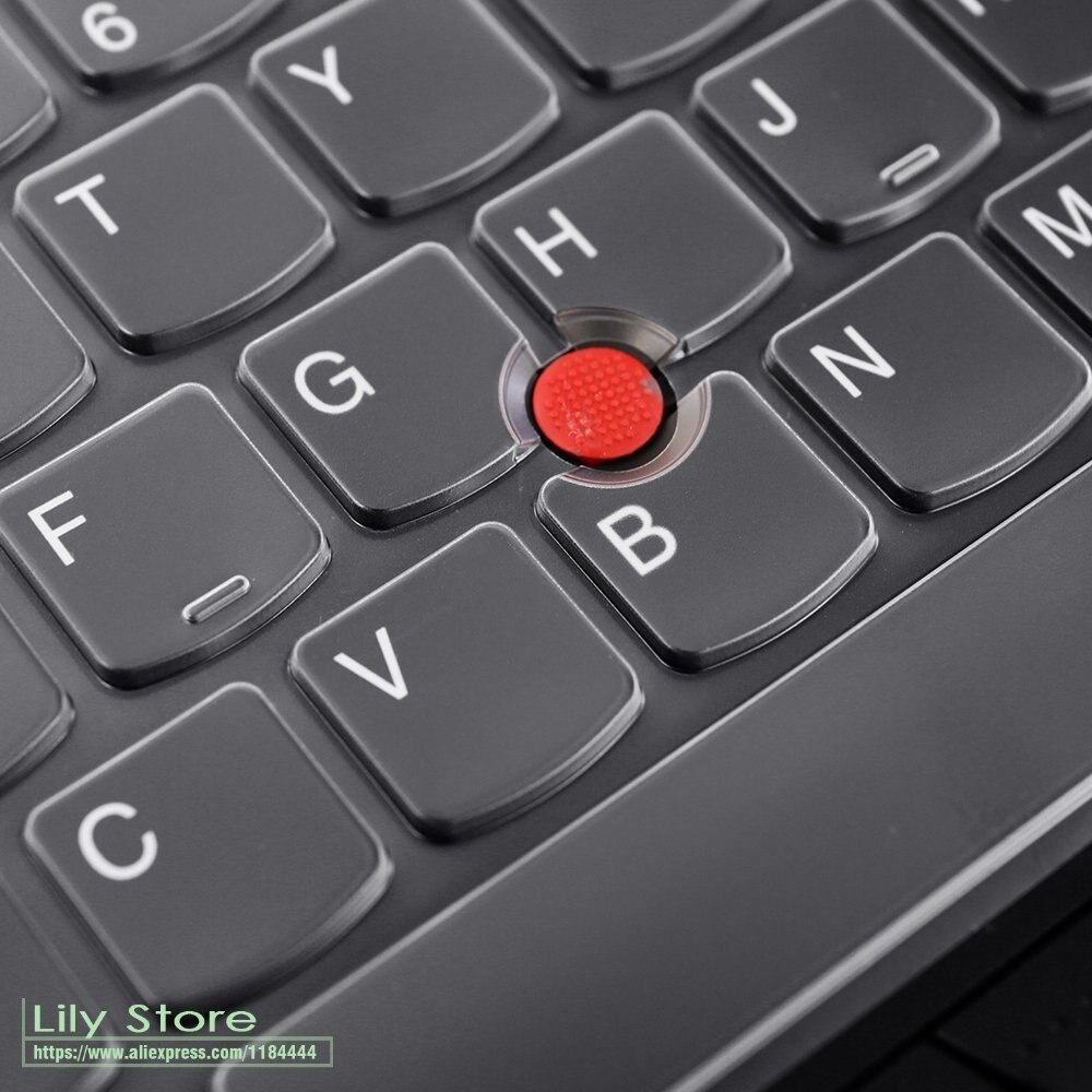 Ultra Thin Keyboard Skin Cover Protector for Lenovo Thinkpad E15 E595 T590 E590 E580 T580 P52 P51s P52s 15.6" Laptop