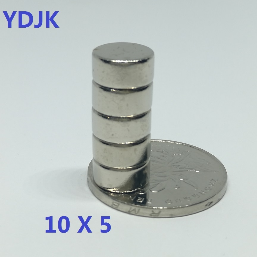 10 20 50 100 stuks/partij schijfmagneet 10*5 n38 magneet 10 x 5 magneten 10 x 5