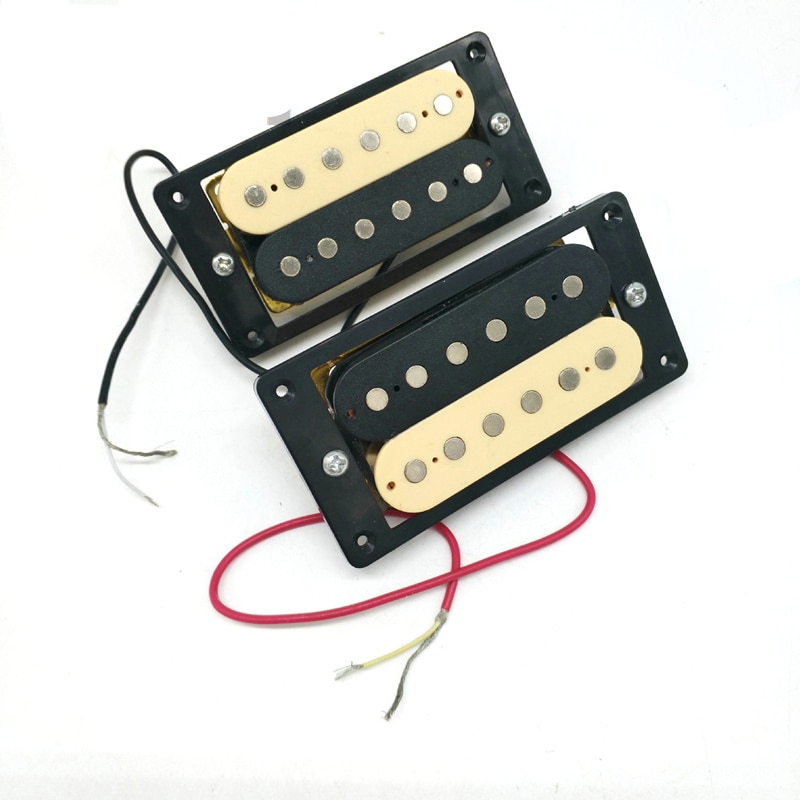 FLEOR Nek brug pickup set dubbele spoel humbucker pickups voor