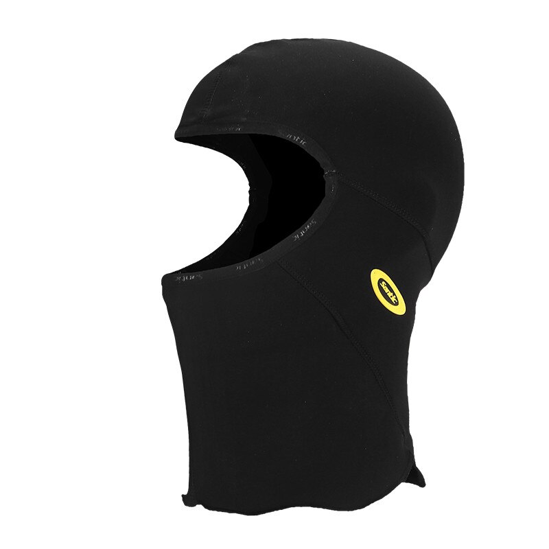 Santic Cycling Mask Winter Windproof Warm Motorcycle Mask Cycling Cap Balaclava Full Face Mask Hat Neck Guard Ski Mask Black