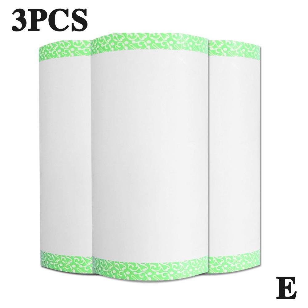 Printer papers Printable Sticker Paper Roll Direct 5pcs Paper 3pcs Thermal 57*30mm For PeriPage G6M0: green fringe