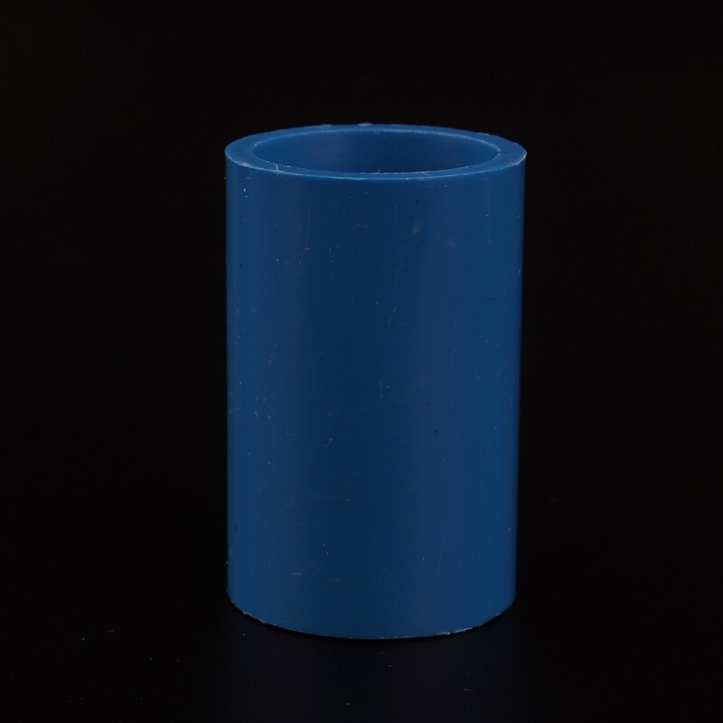 5 st 20mm pvc rak koppling vattenrörskoppling för trädgårdsbevattning vattning akvarium rörskarvar pvc adapter: Blå