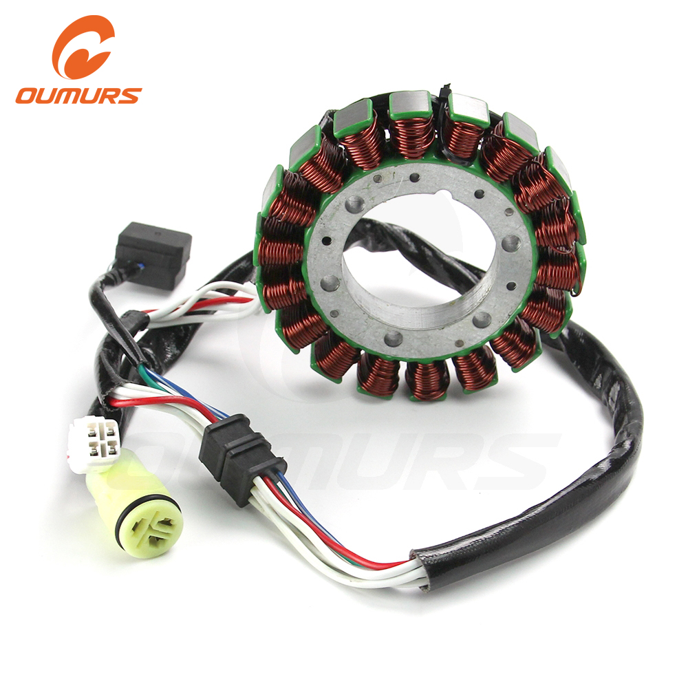 OUMURS Motorcycle Ignition Magneto Stator Coil For Yamaha Warrior 350 YFM 350 X 2002 2003 2004 ATV Motorbike Accessories