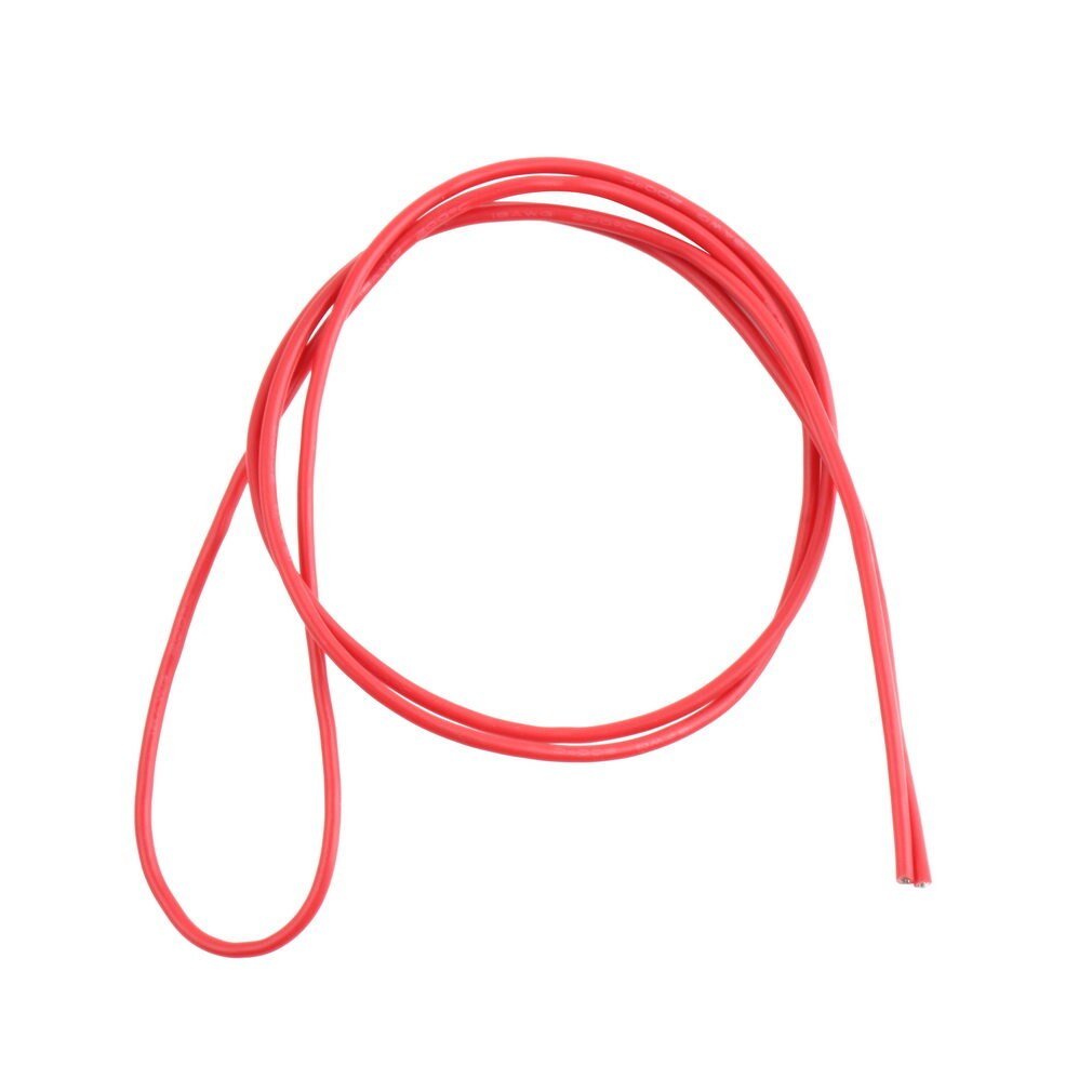 18AWG Silicon Wire Super Flexible High Temperature 1m Red