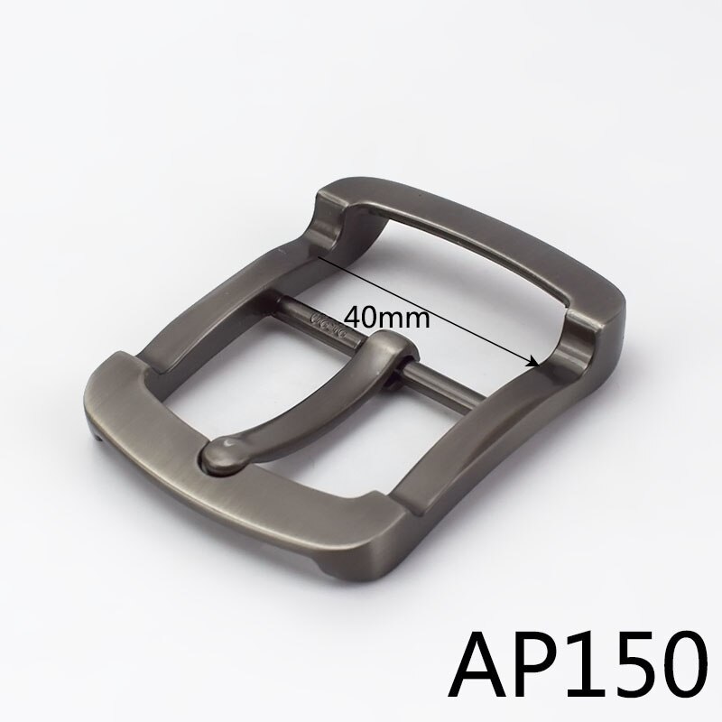 Meetee-hebillas de cinturón con pasador de Metal para hombre y mujer, hebillas de cinturón de 35/40mm, para manualidades de cuero, accesorios de decoración para Vaqueros, 1/2/5 Uds.: 1Pc / AP150