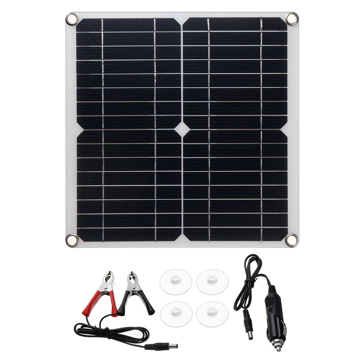 40W/60W/100W USB Solar Panel Kit Monocrystalline Silicon Power Bank And Potable 10A/20A/30A Solar Controller For Home/Outdoor
