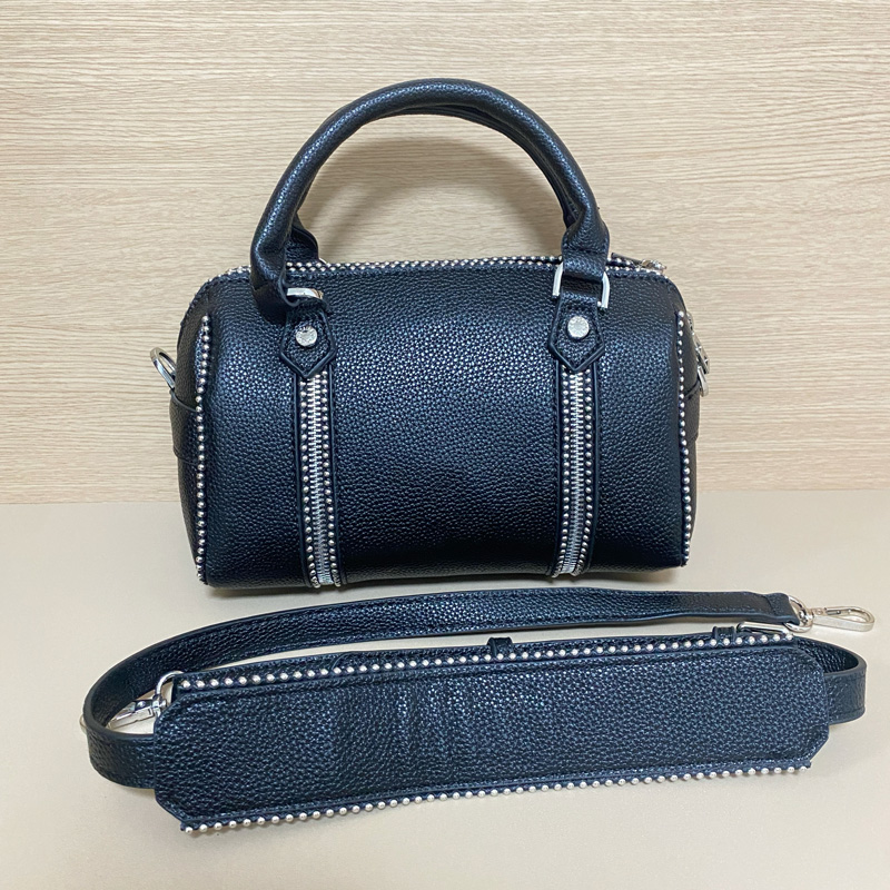 Black Women Handbag Retro Single-shoulder Wing Bag Luxurious Casual Ladies Crossbody Bag