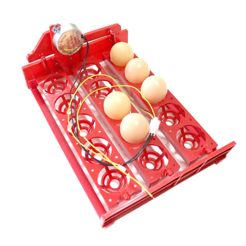 15 æg inkubator æg bakke 3 * 5 huller automatisk inkubator æg bakke automatisk dreje æg fjerkræ inkubation udstyr