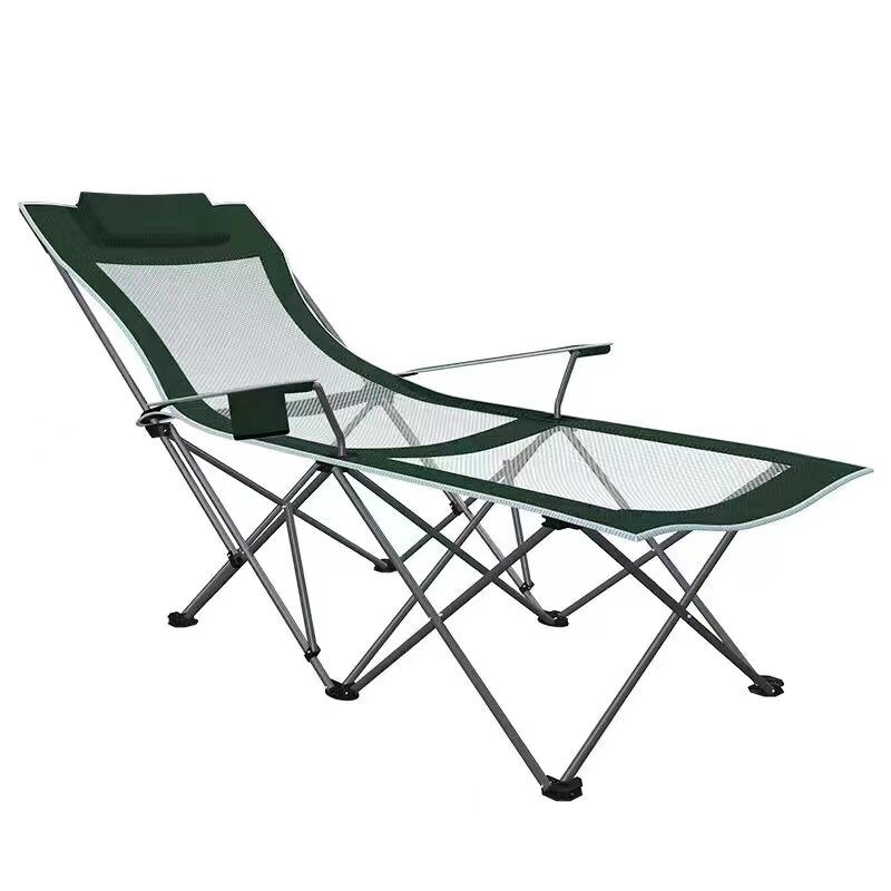 Camping Vouwen Bed Fauteuil Enkele Bed Kantoor Lunch Bed Draagbare Outdoor Vouwen Fauteuil Begeleidende Bed Te Dragen: 170cm G