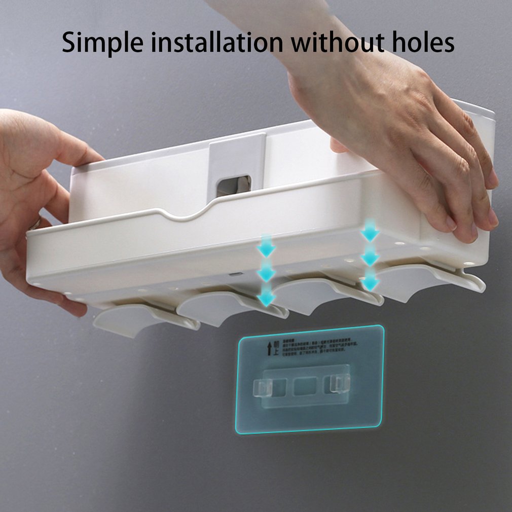 Suction Wall Toothbrush Holder Automatic Squeeze Toothpaste Dispenser Toothbrush Toothpaste Cup Bathroom Tools