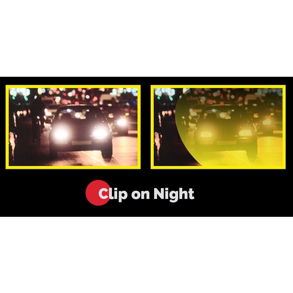 6 In 1 Magnetic UV400 Sunglasses Mens Women Polarized Night Vision