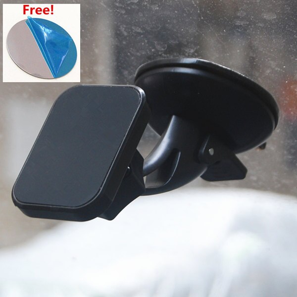 360 Draaibare Magnetische Auto Houder Magneet Auto Telefoon Houder Voorruit Stand Mount Ondersteuning Gratis Hand Auto Telefoon Houder Beugel: square shape 1