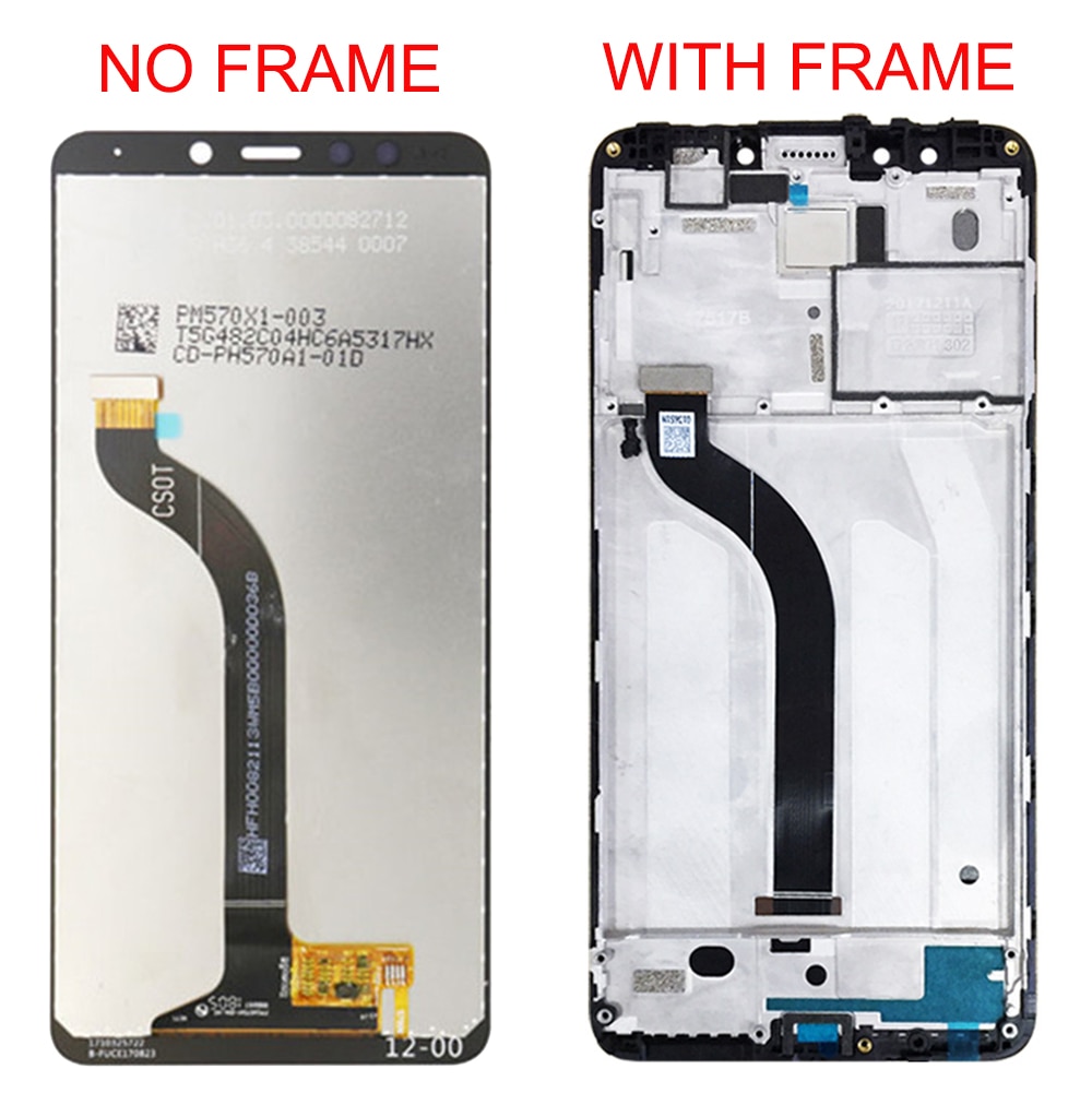 AAA IPS LCD display voor Xiaomi Redmi 5 5.7 inch Touch Screen Digitizer Vergadering Frame Met Gratis Gehard Glas en Gereedschap