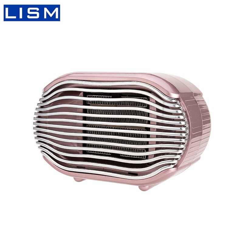 Ptc keramische huisverwarming 3 snelheden draagbare verwarming 3s snelle verwarming warme ventilator kamerventilator kachel verwarming voor kantoor thuis: Roze / Vk