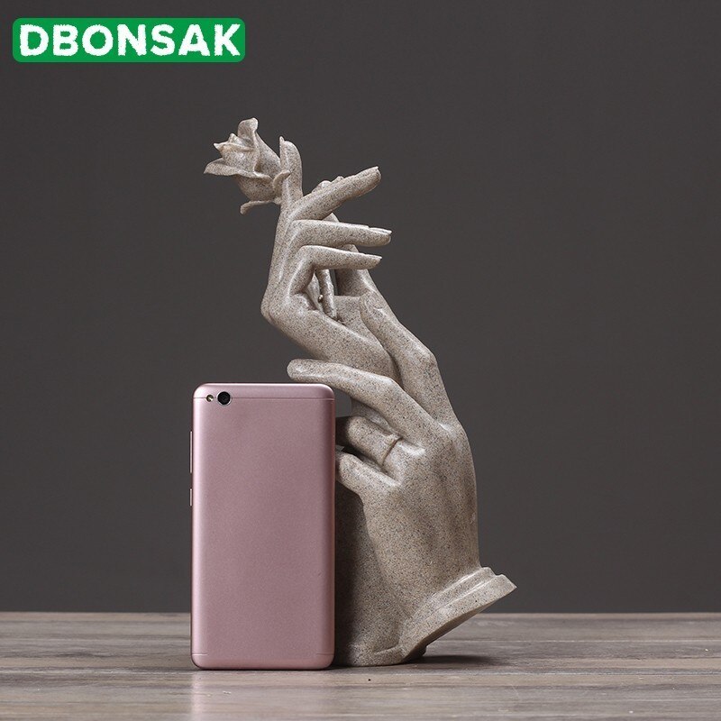 Abstrakt skulptur dekoration bryllup hjem stue vinskab cafe dekoration hjem håndværk haveskulptur