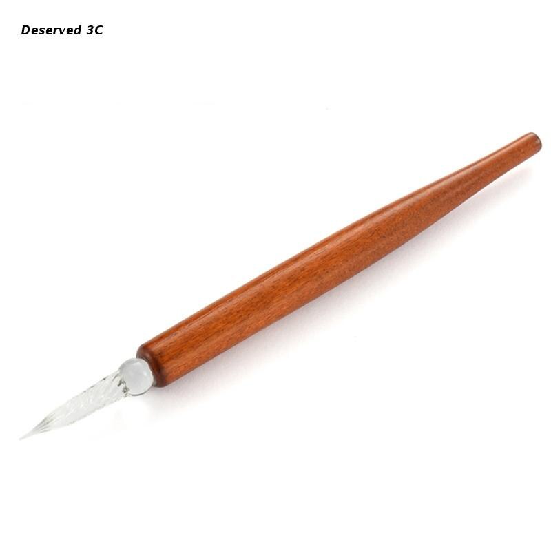 Tre kalligrafi dip penn engelsk kalligrafi penneskrift skrå dip pennholder: Sp279045