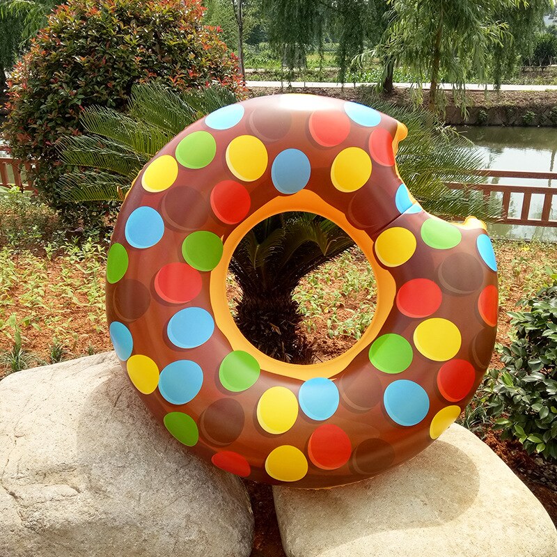 Uppblåsbar färgrik simning ring säker pool flytande sommar utomhusaktiviteter fest miljövänliga söta barn vuxna simning cirkel