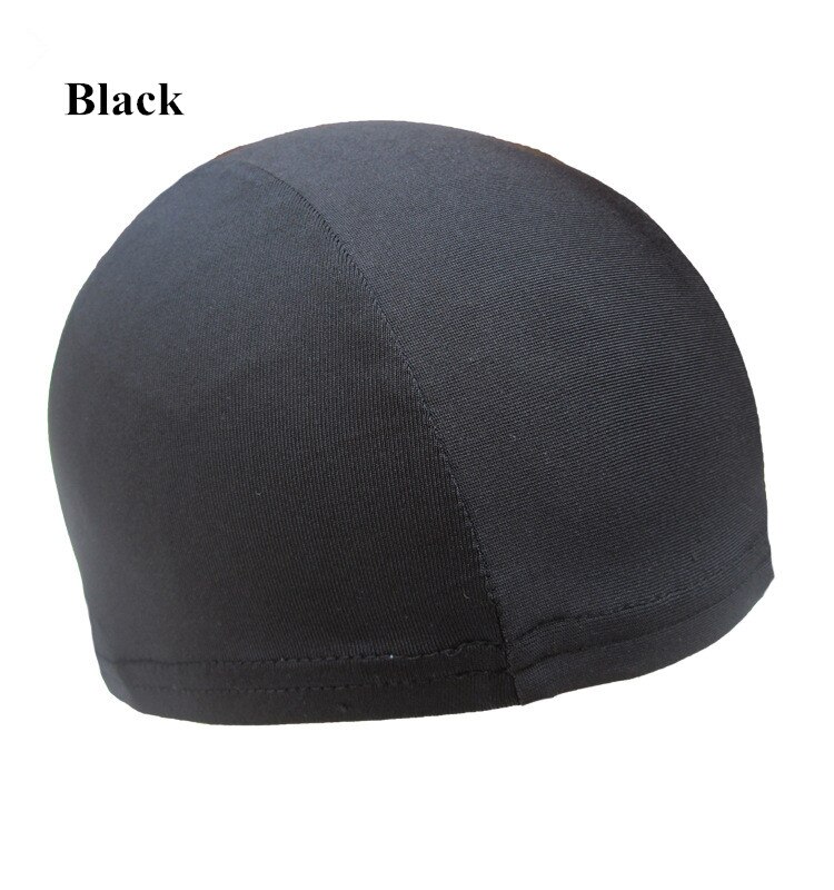Quick Mens Drogen Hoed Fietsen Schedel Cap Bike Motor Onder Helm Rijden Cap Outdoor Sport Fietsen Fiets Schedel Hoed Apparatuur: Black