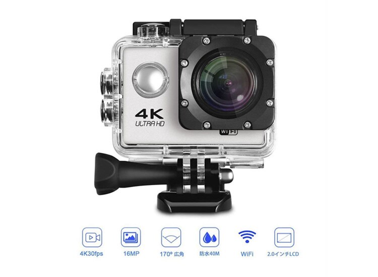 4K WIFI SPORTS ULTRA HD WATERPROOF ACTION CAMERA